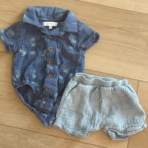 Rachel Zoe Palm Tree Matching Set